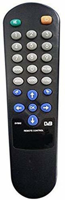 Wiofy Compatible DD Free Dish (DVB) Remote Controller (Black) Compatible With DD Free Dish Set Up Box Remote Controller(Black)