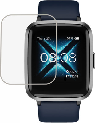 MMK Edge To Edge Tempered Glass for boAT Storm RTL Smart Watch(Pack of 1)