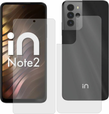Clickbit Front and Back Screen Guard for Micromax in note 2(Pack of 2)