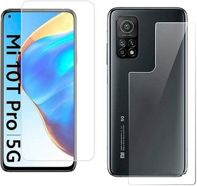 Gtel Front and Back Tempered Glass for Xiaomi Mi 10T Pro 5G(Pack of 1)