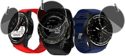 XAZE Screen Guard for F1 Sports Smartwatch screen guard(Pack of 3)
