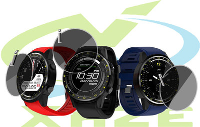 XAZE Screen Guard for F1 Sports Smartwatch screen guard(Pack of 3)
