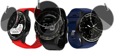 XAZE Screen Guard for F1 Sports Smartwatch screen guard(Pack of 3)