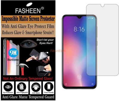 Fasheen Tempered Glass Guard for MI 9 SE (Matte Finish)(Pack of 1)