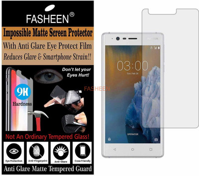 Fasheen Tempered Glass Guard for NOKIA 3 (Matte Finish)(Pack of 1)