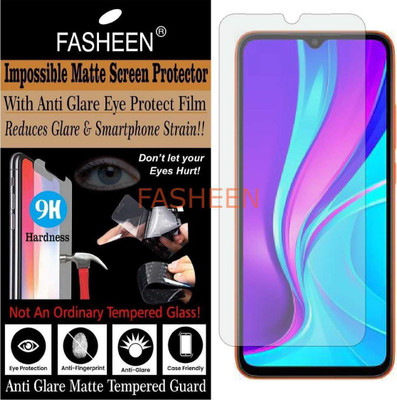 Fasheen Tempered Glass Guard for XIAOMI REDMI 9 ACTIVE (Matte Finish)(Pack of 1)