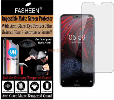 Fasheen Tempered Glass Guard for NOKIA 6.1 PLUS (Matte Finish)(Pack of 1)