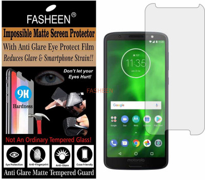 Fasheen Tempered Glass Guard for MOTOROLA MOTO G6 (Matte Finish)(Pack of 1)