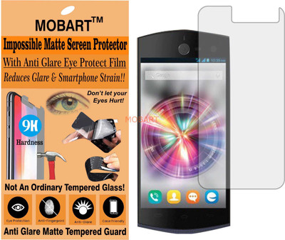 MOBART Tempered Glass Guard for MICROMAX CANVAS SELFIE A255(Pack of 1)