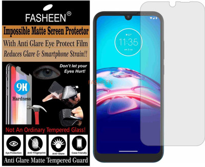 Fasheen Tempered Glass Guard for MOTOROLA MOTO E6S (2020) (Matte Finish)(Pack of 1)