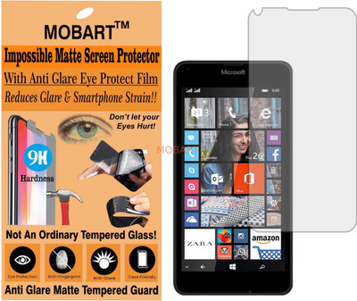 MOBART Tempered Glass Guard for MICROSOFT LUMIA 640(Pack of 1)