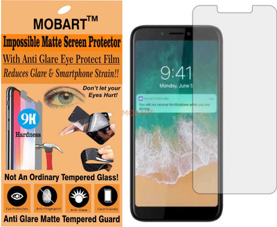 MOBART Tempered Glass Guard for MICROMAX C2A+(CANVAS 2 PLUS) 2018(Pack of 1)