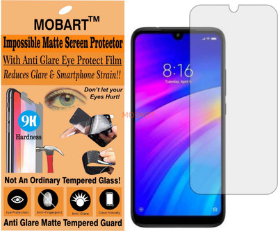 MOBART Tempered Glass Guard for MI 7(Pack of 1)