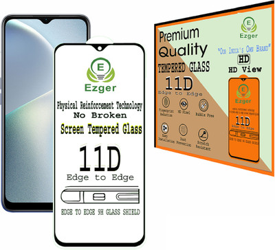 EZGER Tempered Glass Guard for POCO C3(Pack of 1)