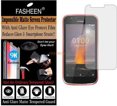Fasheen Tempered Glass Guard for NOKIA 1 (Matte Finish)(Pack of 1)