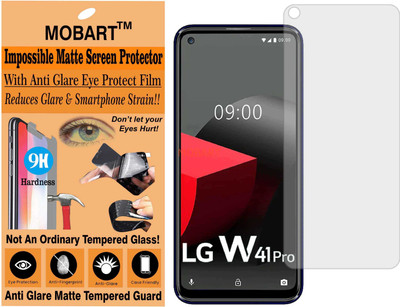 MOBART Tempered Glass Guard for LG W41(Pack of 1)