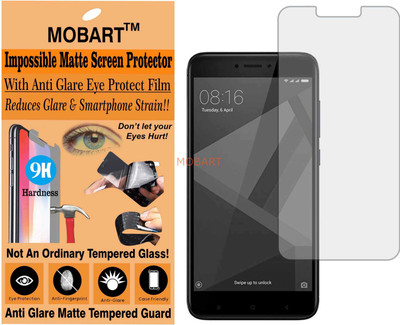 MOBART Tempered Glass Guard for Mi Redmi 4X(Pack of 1)