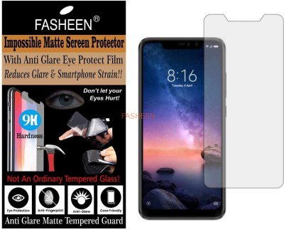 Fasheen Tempered Glass Guard for XIAOMI NOTE 6 PRO (Matte Finish)(Pack of 1)