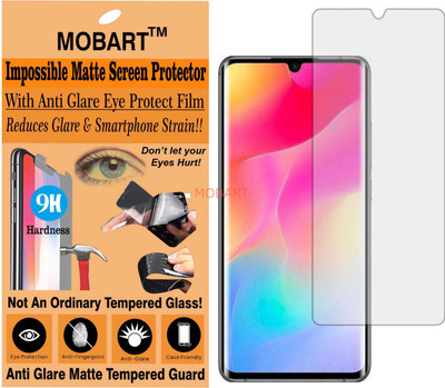 MOBART Tempered Glass Guard for XIAOMI MI NOTE 10 LITE (Matte Finish)(Pack of 1)