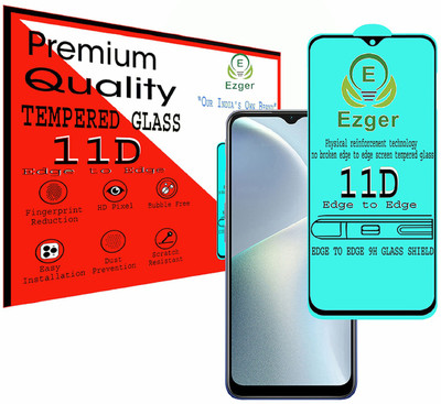 EZGER Tempered Glass Guard for Realme C25(Pack of 1)