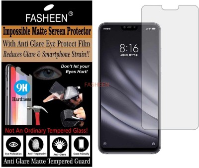 Fasheen Tempered Glass Guard for XIAOMI MI 8 YOUTH (Matte Finish)(Pack of 1)