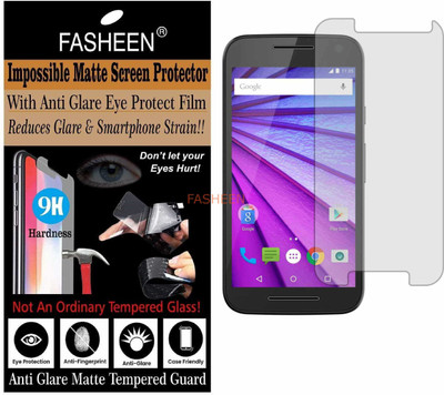 Fasheen Tempered Glass Guard for MOTOROLA MOTO G3 (Matte Finish)(Pack of 1)