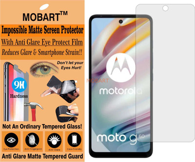 MOBART Tempered Glass Guard for MOTO G40 FUSION (Matte Finish)(Pack of 1)