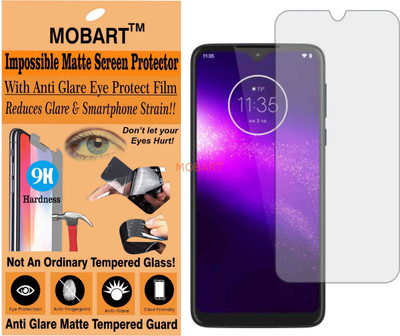 MOBART Tempered Glass Guard for MOTOROLA MOTO ONE MACRO (Matte Finish)(Pack of 1)