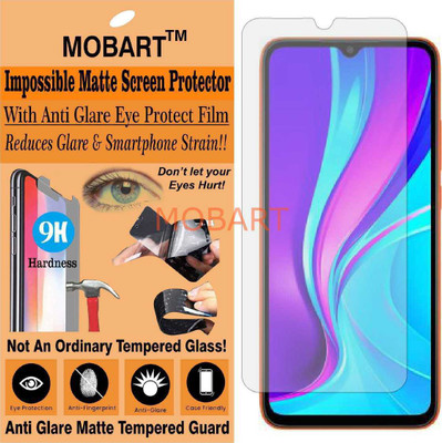 MOBART Tempered Glass Guard for REDMI 9 ACTIVE (Matte Finish)(Pack of 1)