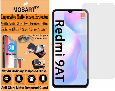MOBART Tempered Glass Guard for XIAOMI REDMI 9A SPORT (Matte Finish)(Pack of 1)