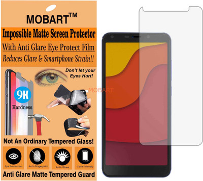 MOBART Tempered Glass Guard for MOBIISTAR C1 SHINE (Matte Finish)(Pack of 1)