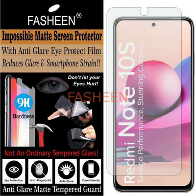Fasheen Tempered Glass Guard for MI NOTE 10S (Matte Finish)(Pack of 1)
