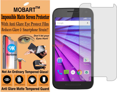 MOBART Tempered Glass Guard for MOTOROLA MOTO G3 (Matte Finish)(Pack of 1)