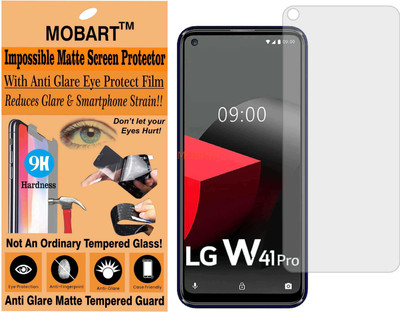 MOBART Tempered Glass Guard for LG W41 PRO(Pack of 1)