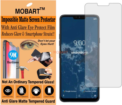 MOBART Tempered Glass Guard for LG G7 ONE(Pack of 1)