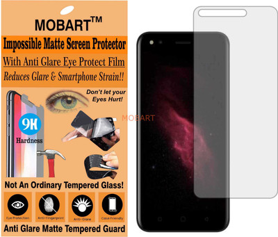 MOBART Tempered Glass Guard for MICROMAX CANVAS 2 PLUS(Pack of 1)