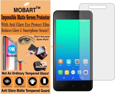 MOBART Tempered Glass Guard for MICROMAX BHARAT 5 PLUS(Pack of 1)