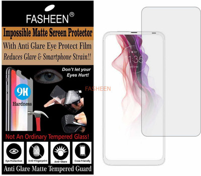 Fasheen Tempered Glass Guard for MOTOROLA MOTO ONE FUSION PLUS (Matte Finish)(Pack of 1)