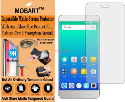 MOBART Tempered Glass Guard for YU YUNIQUE 2 PLUS (Matte Finish)(Pack of 1)