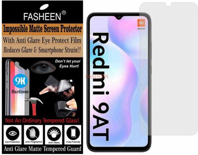 Fasheen Tempered Glass Guard for XIAOMI REDMI 9A SPORT (Matte Finish)(Pack of 1)