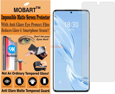 MOBART Tempered Glass Guard for MEIZU 18 PRO (Matte Finish)(Pack of 1)