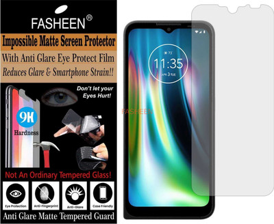 Fasheen Tempered Glass Guard for MOTOROLA MOTO DEFY 2021 (Matte Finish)(Pack of 1)
