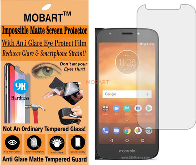 MOBART Tempered Glass Guard for MOTO E5 PLAY ANDROID OREO GO(Pack of 1)