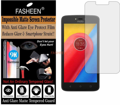 Fasheen Tempered Glass Guard for MOTOROLA MOTO C XT 1750 (Matte Finish)(Pack of 1)