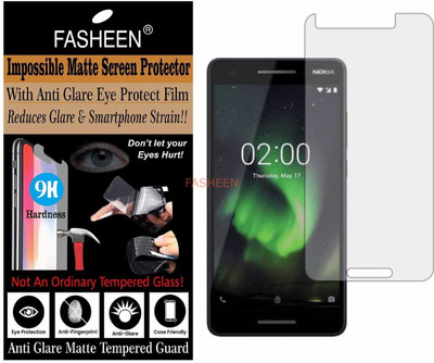 Fasheen Tempered Glass Guard for NOKIA 2.1 2018 (Matte Finish)(Pack of 1)