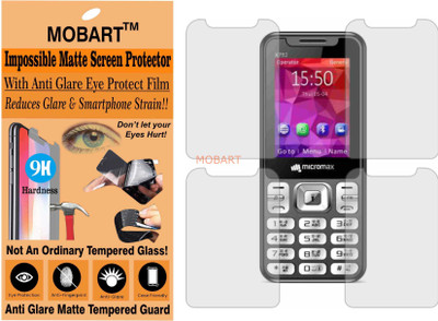 MOBART Tempered Glass Guard for MICROMAX X752(Pack of 1)