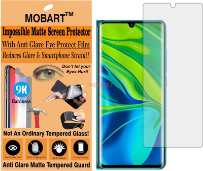 MOBART Tempered Glass Guard for MI NOTE 10(Pack of 1)
