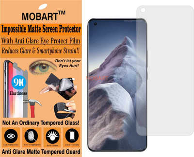 MOBART Tempered Glass Guard for XIAOMI MI 11 ULTRA (Matte Finish)(Pack of 1)