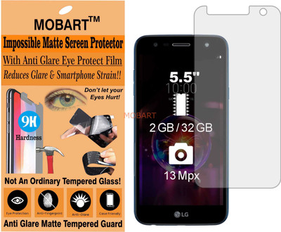MOBART Tempered Glass Guard for LG X500(Pack of 1)