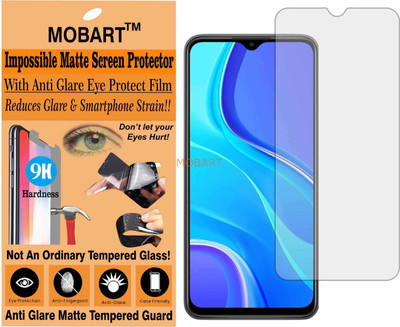 MOBART Tempered Glass Guard for XIAOMI 9 PRIME (Matte Finish)(Pack of 1)